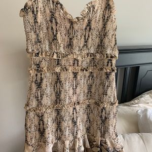 Really adorable summer snakeskin dress
